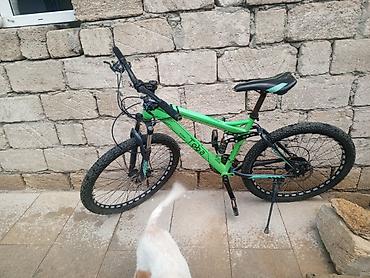 bicycle 26: Dağ velosipedi – Topa brendli, yaşıl-qara rəng palitrası — 2