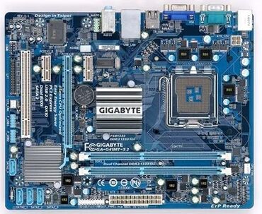 plata ddr3: Ana Platası Gigabyte gag41mts2, İşlənmiş