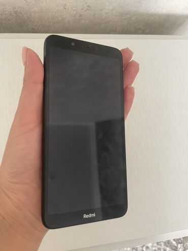 ксиаоми редми: Redmi, Redmi 7A, Колдонулган, түсү - Кара, 2 SIM