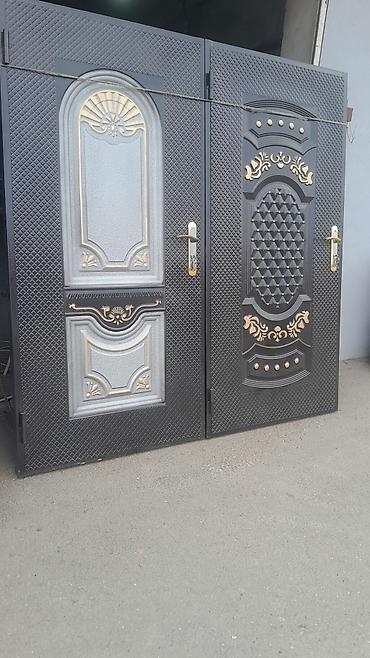 Giriş qapıları: Metal giriş qapıları – müxtəlif dizayn və ölçülərdə - Material: qalın — 4