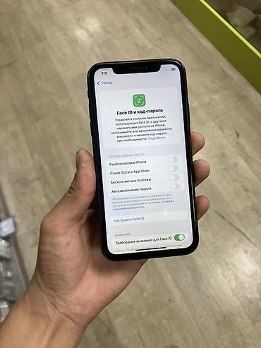 iphone telefon: IPhone Xr, Б/у, 128 ГБ, Черный, 100 % — 4