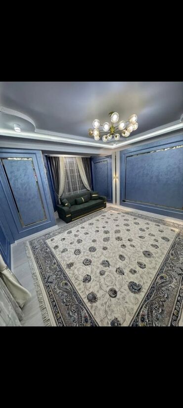 сдается квартира асанбай: 3 комнаты, 112 м², Элитка, 2 этаж, Дизайнерский ремонт