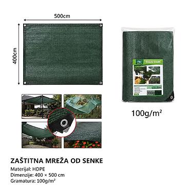 KMT Platno za tendu – duplo zeleno Opis: Višenamensko zaštitno platno