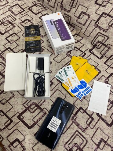 модемы мегаком: Xiaomi, Mi 8 Pro, Колдонулган, 128 ГБ, түсү - Боз, 2 SIM