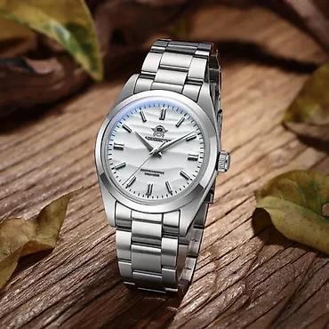 Ručni satovi: ADDIESDIVE AD2030 - 36mm - Bela - Seiko VH31 - MechaQuartz Potpuno — 7