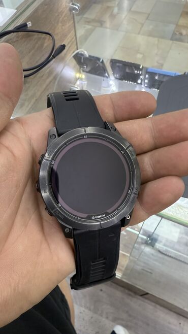 Смарт-часы: Garmin FENIX 7x PRO Sapphire Solar Титановый . Состояние отличное. это