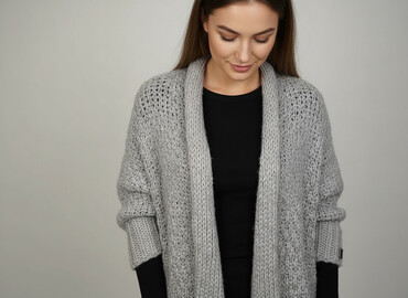 sweter w paski c a: LeMonada, Women`s knitwear, size 2XL (EU 44)