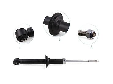 Амортизаторы, пневмобаллоны: Задний амортизатор, Передний амортизатор, Комплект амортизаторов Mitsubishi Новый — 2