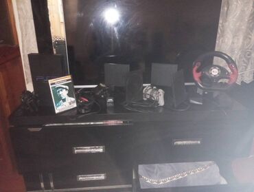 PS2 3 ədəd 2 si xarabdı problemi içində 3 ədəd pult memory card