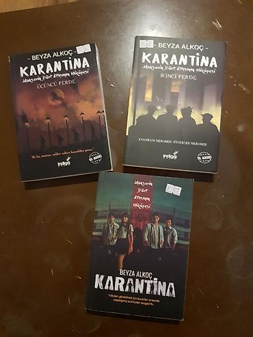4 1 kitap pdf: Məhsul: Beyza Alkoç – “Karantina” seriyası (3 kitab) - Seriya adı — 1