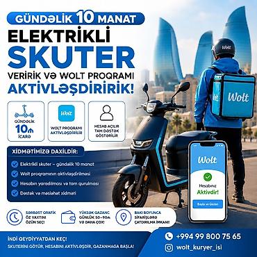 ereb azerbaycan tercume: Moto-kuryer tələb olunur, Gündəlik ödəniş, Təcrübəsiz — 1