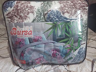 yastık: Bursa Home Textile - yeni iki neferlik böyük taxt carpayı ücün yorgan — 1