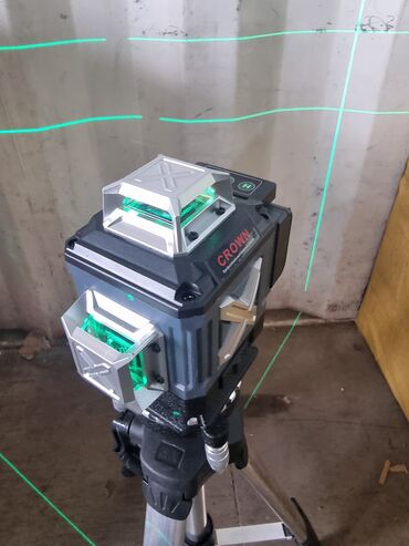 лазер зеленый: Лазерный уровень 4d crown 4 лазера 16 линии цвет зеленый пульт