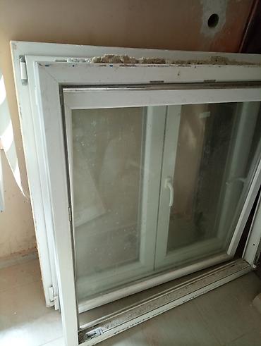 sudopera sa ormaricem: Prozor PVC Bele boje Dimenzije 120x120 cm 3 ista prozora Jedan — 3