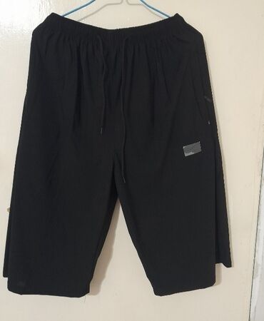 шорты для бани мужские: Шорты 5XL (EU 50), цвет - Черный