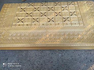 мото ролик: Резной деревянный набор для игры в нарды - Корпус из массива — 5