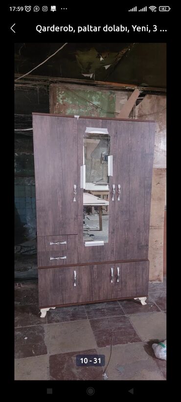 Dolablar: Yeni, Açılan, 3 qapılı Düz dolab, Qarderob, paltar dolabı, Azərbaycan -da lalafo.az — 28 Dolablar: Yeni, Açılan, 3 qapılı Düz dolab, Qarderob, paltar dolabı, Azərbaycan — 28