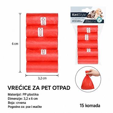 KMT Jednobojne kese za ljubimce – praktične vrećice za pet otpad -