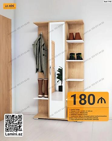 balaca skaflar: Dəhliz dolabı – La Mini - Ölçülər: D 40 × H 200 × E 100 sm - — 1