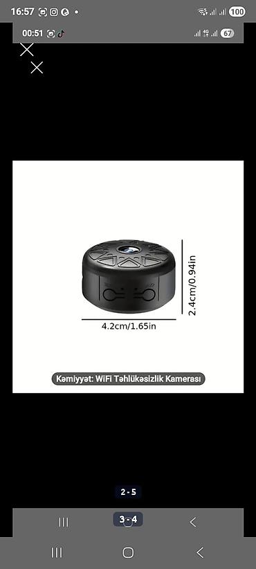 vlog kameraları: WiFi Təhlükəsizlik Kamerası - Quraşdırma: Simsiz WiFi bağlantısı ilə — 4