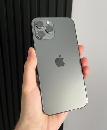 iphone adaptır: IPhone 12 Pro Max, 128 ГБ, Graphite, Face ID