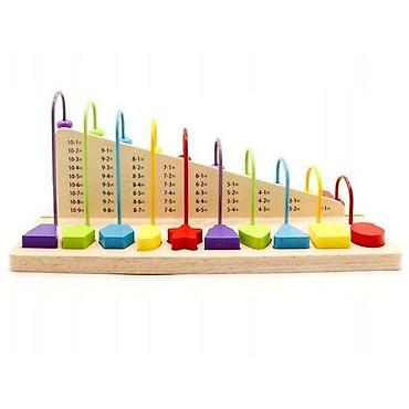 mima vozicek: EDUKATIVNA RAČUNALJKA + DRVENI BROJEVI – ECO TOYS Šifra proizvoda — 2