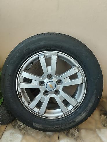 raf masin: Chevrolet orijinal yüngül lehimli disk + şin komplekti - Disk — 1