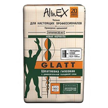 Шпатлёвка гипсовая GLATT 25 кг — для идеально гладких стен и потолков