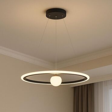 Ev saatları: Çılçıraq, 1 lampa, Metal