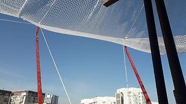 Другие строительные материалы: ЗУС. (ЗАЩИТНО УЛАВЛИВАЮЩАЯ СЕТКА). ПРИМЕЧАНИЕ: За монтаж 1 ПМ 550с — 27