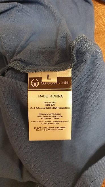 Футболки: Новое поло Sergio Tacchini Zuck Polo Shirt Mens, цвет Blue — 5