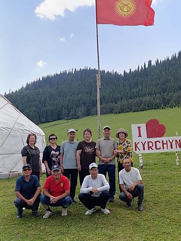 Тур на джайлоо Кырчын (Кыргызстан) - Локация: живописное высокогорное