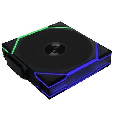 Rashladni sistemi: RGB USB hladnjak/ventilator za laptop - Kompaktan kvadratni hladnjak — 1