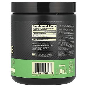 İdman və istirahət: Optimum Nutrition Micronized Creatine Powder – unflavored (ləzizsiz) — 2