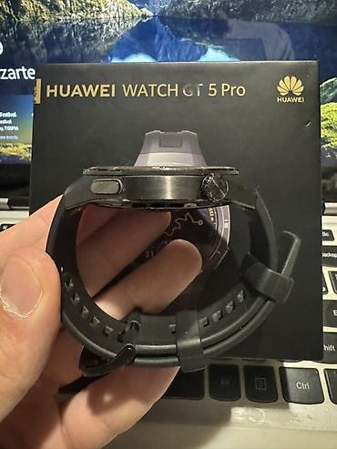 iphon: Huawei Watch GT 5 Pro ağıllı saat Tam ideal veziyyetde, 1 eded kemer — 5