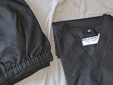 Медициналык кийим: Медицинский комплект униформы UNIFORMS, черный цвет. Доступны и — 1