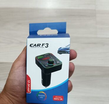 masin ucun bluetooth: CARF3 Bluetooth avtomobil şarj cihazı. 12-24 voltluq enerji təchizatı