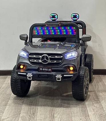 qiz ucun masinlar: Yeni gələn mercedes uşaq avtomobili 4 motor 4x4 1 yaşdan 6 yaşa qədər — 4