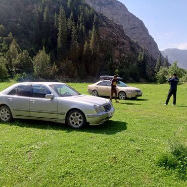 обмен авто на участок бишкек: Автомобиль Mercedes-Benz E-Класса (W210) в кузове седан, выполненный в