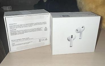 Наушники: Беспроводные вакуумные наушники, Apple, Airpods Pro 3, Б/у — 2
