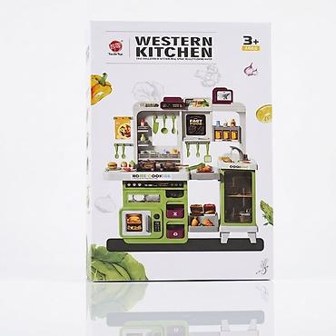 Игрушки: Игровая кухня WESTERN KITCHEN (возраст 3+) — большой набор для ролевых — 1