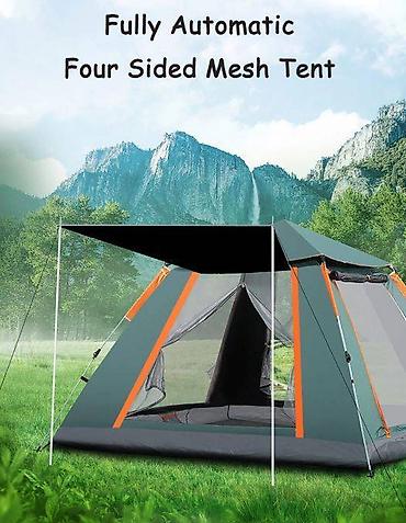 Oprema za kampovanje: Automatski šator za kampovanje – prostran, vodootporan i sa mrežom — 6