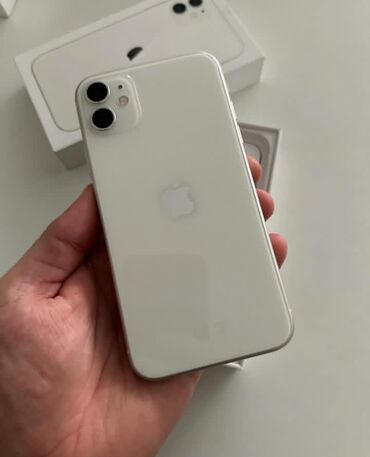 usb hard disk: IPhone 11, 128 GB, Ağ, Zəmanət, Face ID, Sənədlərlə