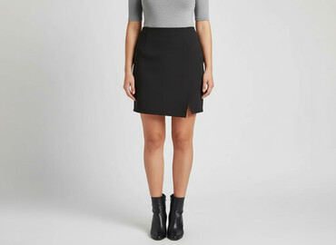 spódniczka skórzane plisowane: Women`s skirt, size XL
