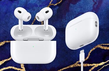Аудиотехника: Airpods pro 2 original есть чек с Icon оригинал с коробкой в