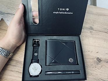 smart folio: Мужской подарочный набор TOMI В наборе: - Портмоне TOMI: компактное — 3