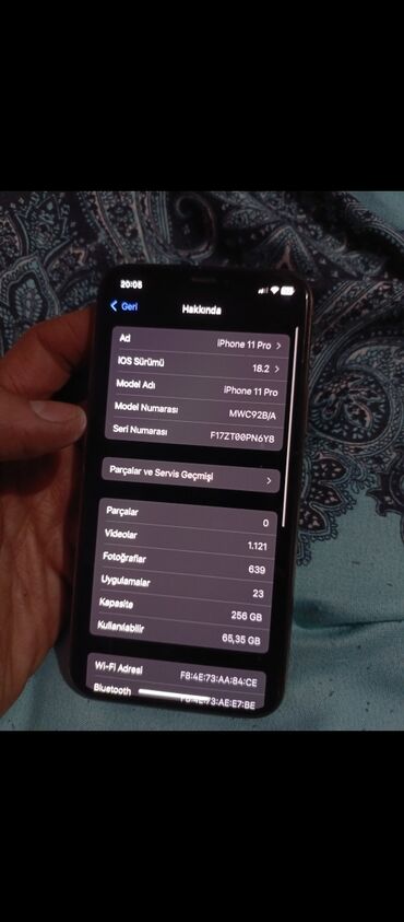 Apple iPhone: IPhone 11 Pro, 256 GB, Qızılı, Face ID — 4