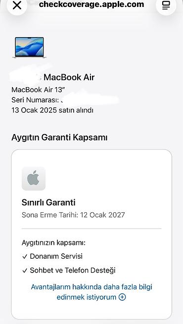 ıpad pro m1: MacBook Air M3 13” inc 8-core CPU Qiymet 2200 azn (alinib 1700$) — 5