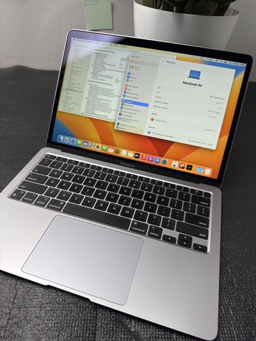 Ноутбуки: Ноутбук, Apple, 8 ГБ ОЗУ, Apple M1, 13.3 ", Б/у, Для работы, учебы, память SSD