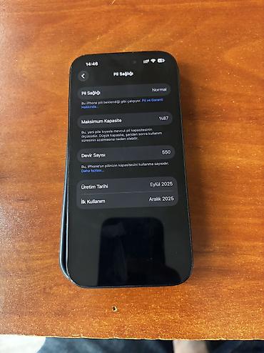 iphone 15 mavi: IPhone 15, 128 GB, Black Titanium, Simsiz şarj, Face ID, Sənədlərlə — 5